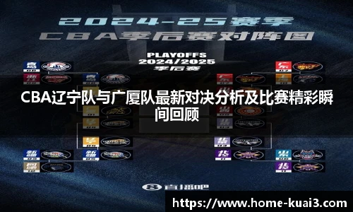 CBA辽宁队与广厦队最新对决分析及比赛精彩瞬间回顾