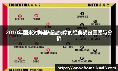 2010年国米对阵基辅迪纳摩的经典战役回顾与分析